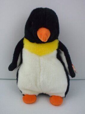 TY Beanie Buddy WADDLE the Penguin Ex Cond w Tag
